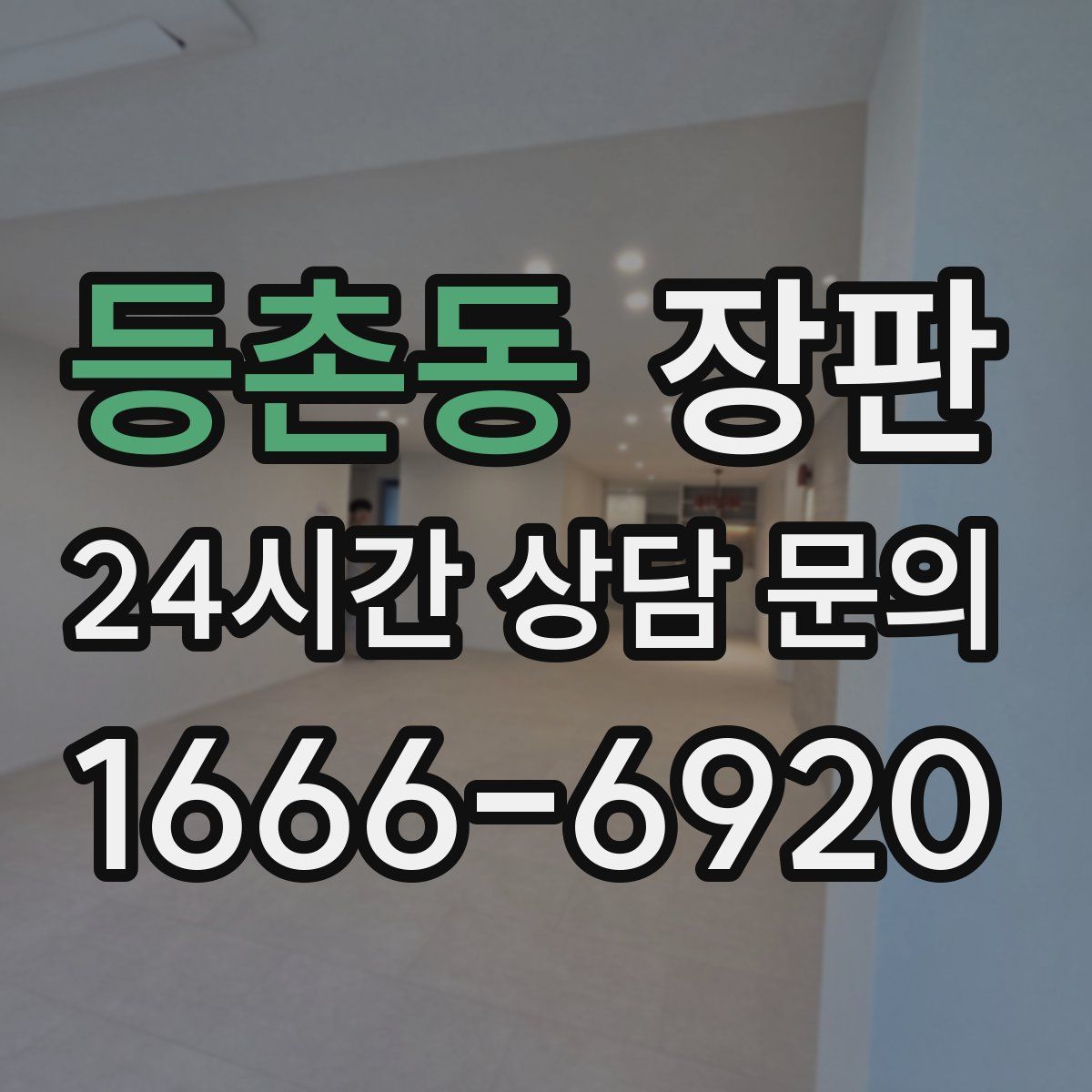 등촌동 장판
