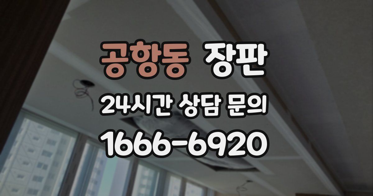 공항동 장판