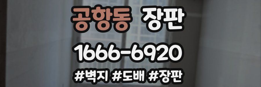 공항동 장판