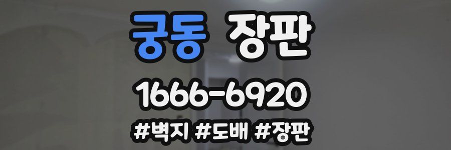 궁동 장판