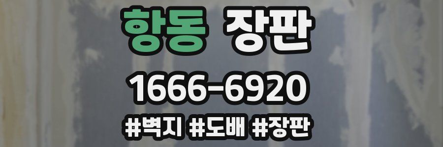 항동 장판