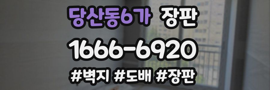 당산동6가 장판