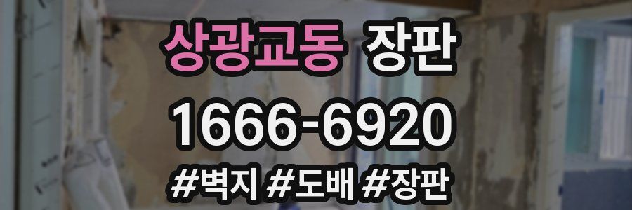 상광교동 장판