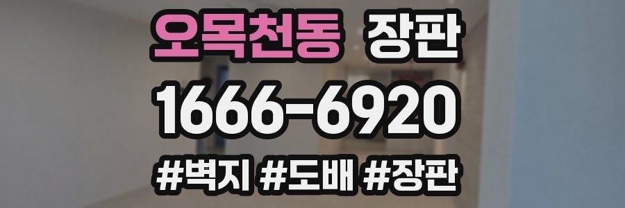 오목천동 장판
