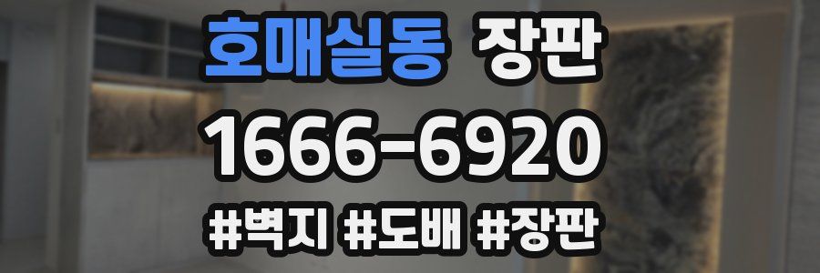 호매실동 장판