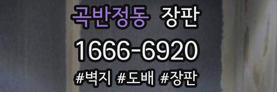 곡반정동 장판