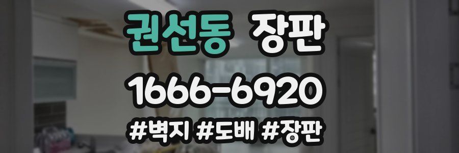 권선동 장판