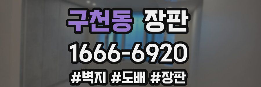 구천동 장판