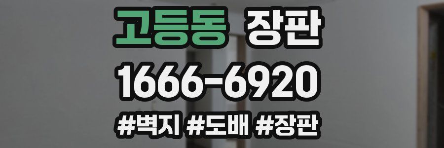 고등동 장판