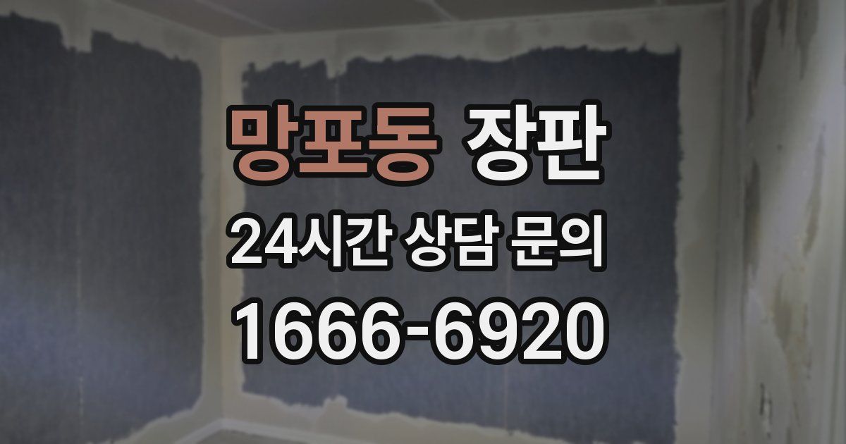 망포동 장판