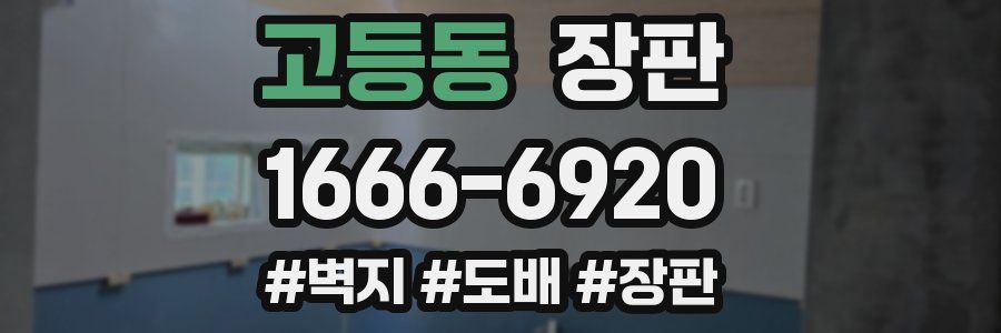 고등동 장판