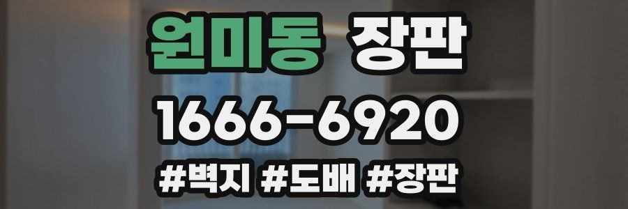 원미동 장판