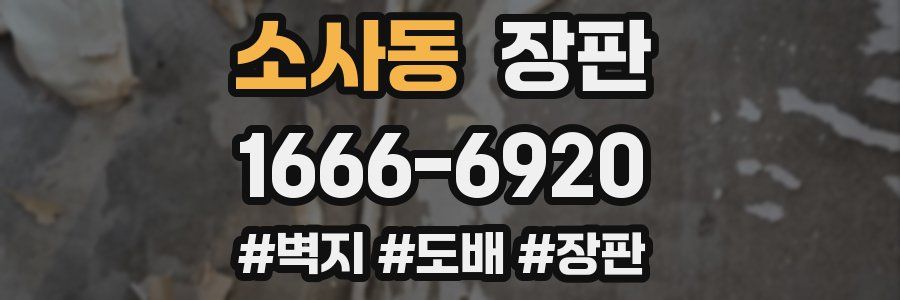 소사동 장판