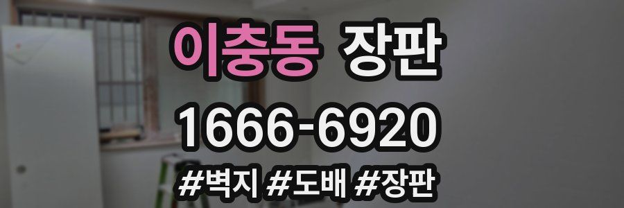 이충동 장판
