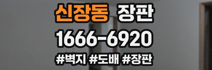 신장동 장판