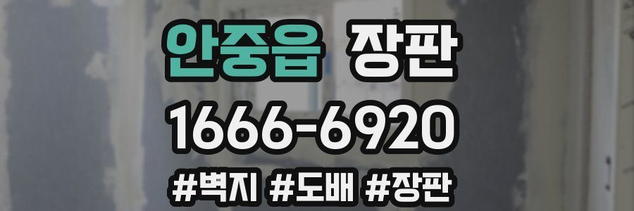 안중읍 장판