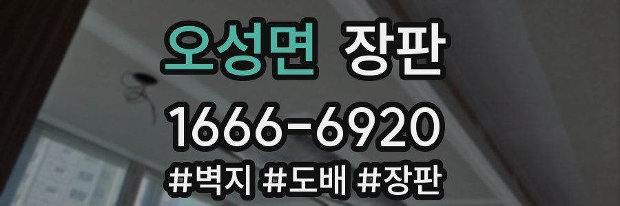 오성면 장판