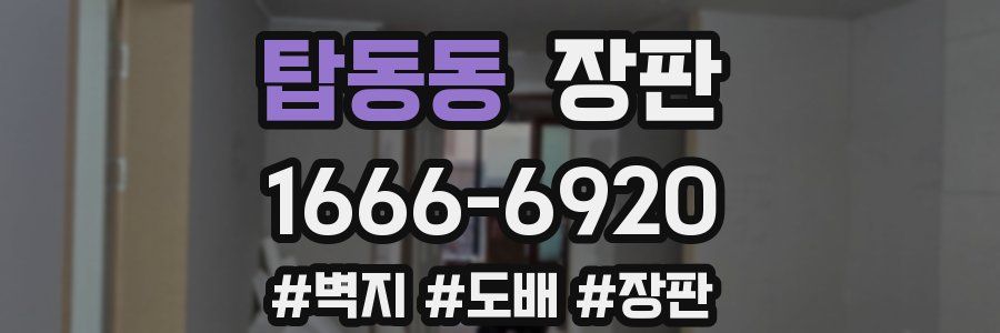 탑동동 장판