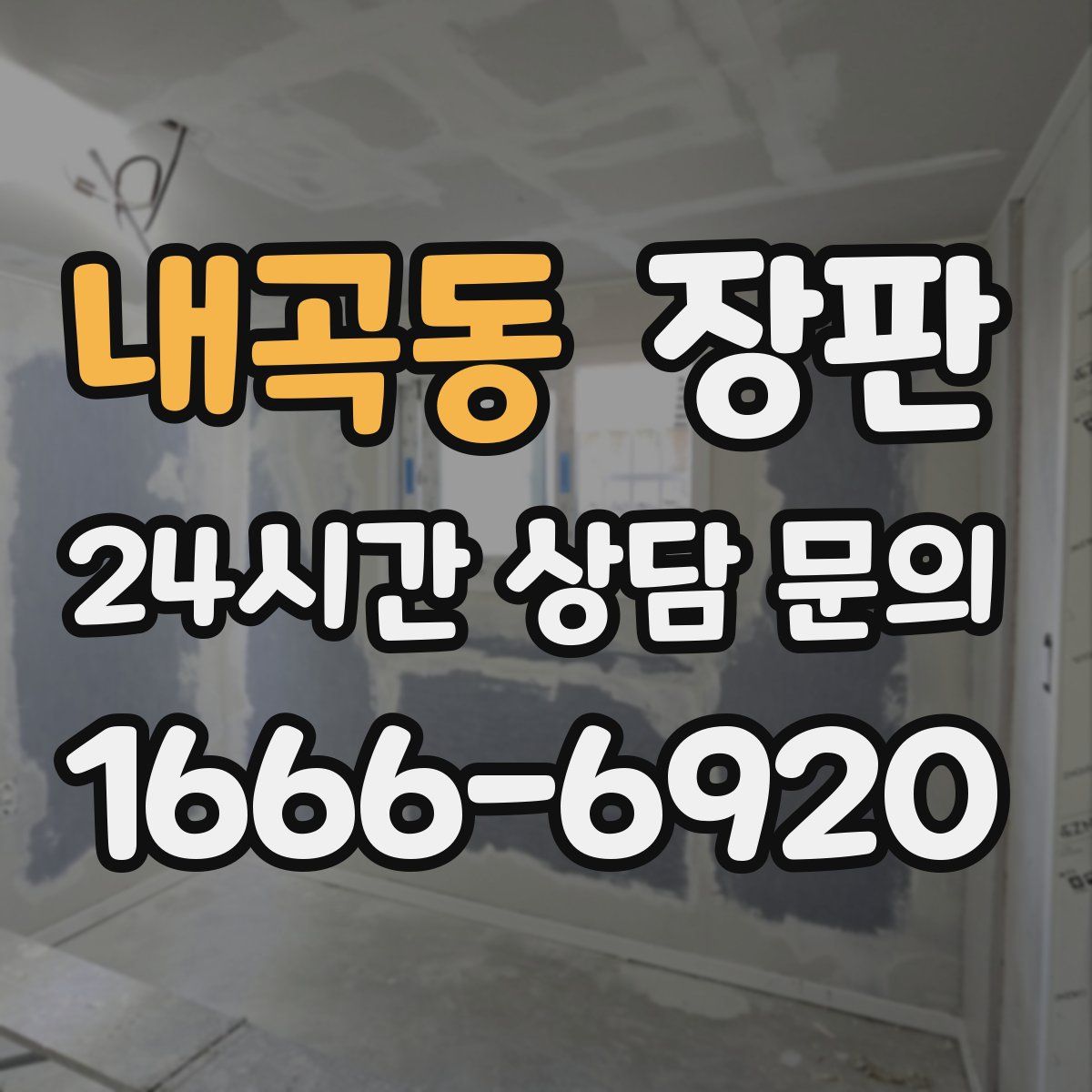 내곡동 장판