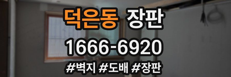 덕은동 장판