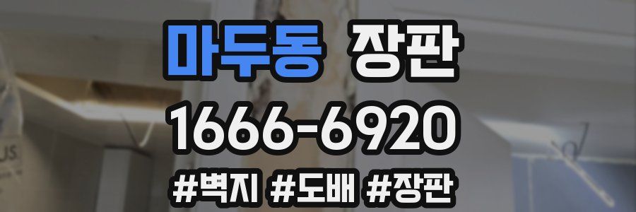 마두동 장판