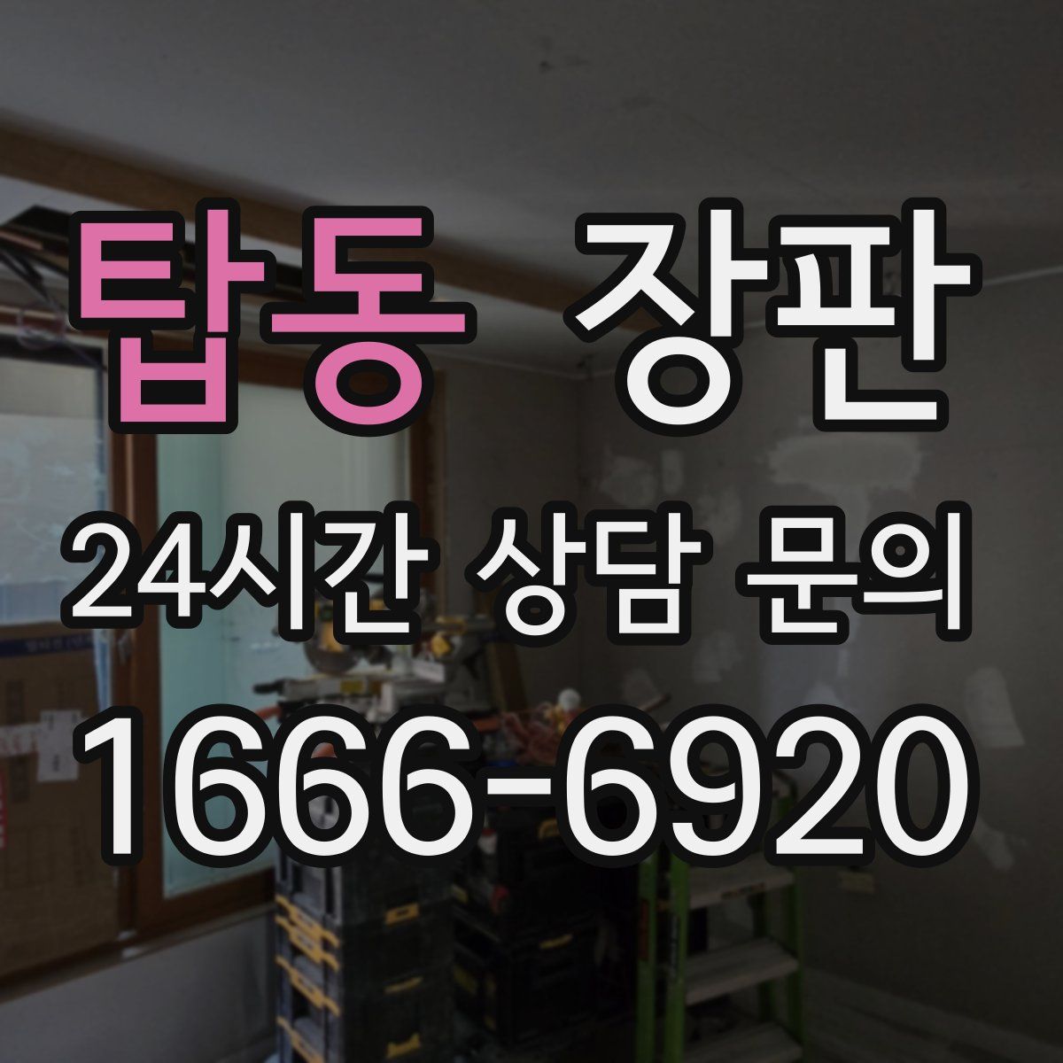 탑동 장판