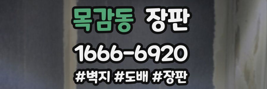 목감동 장판
