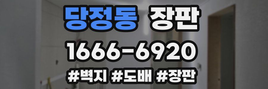 당정동 장판