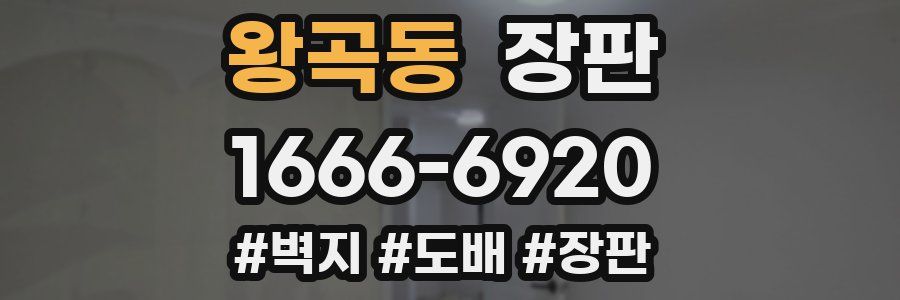 왕곡동 장판