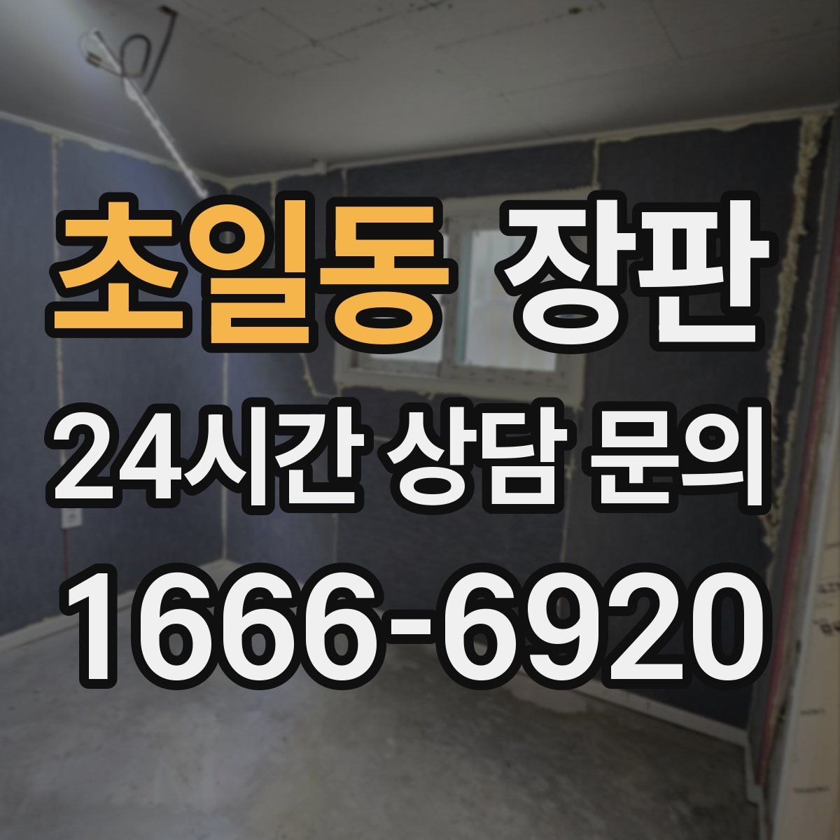 초일동 장판
