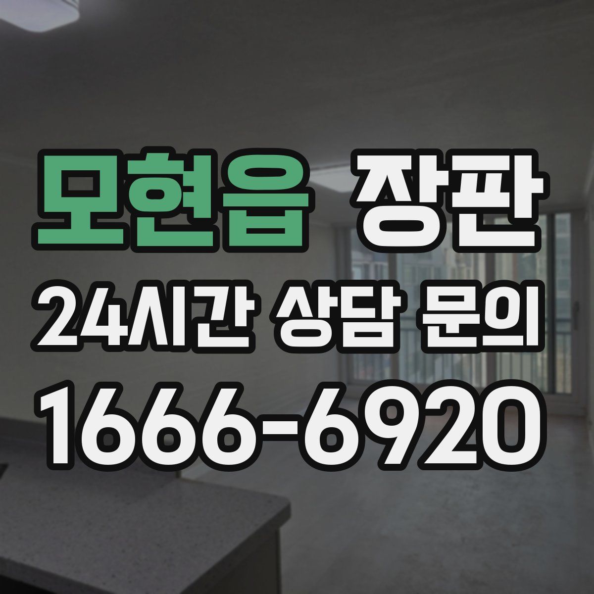 모현읍 장판