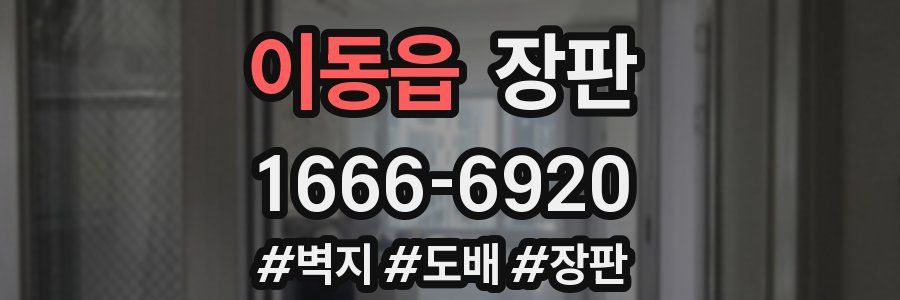 이동읍 장판