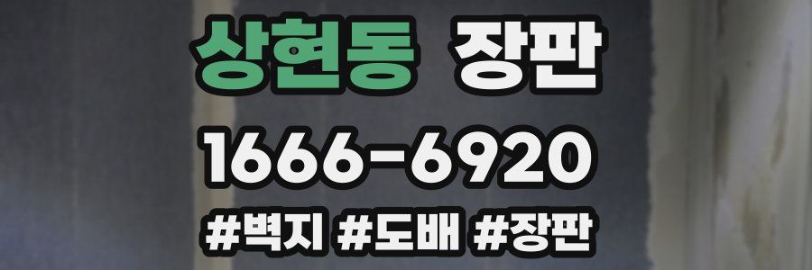 상현동 장판