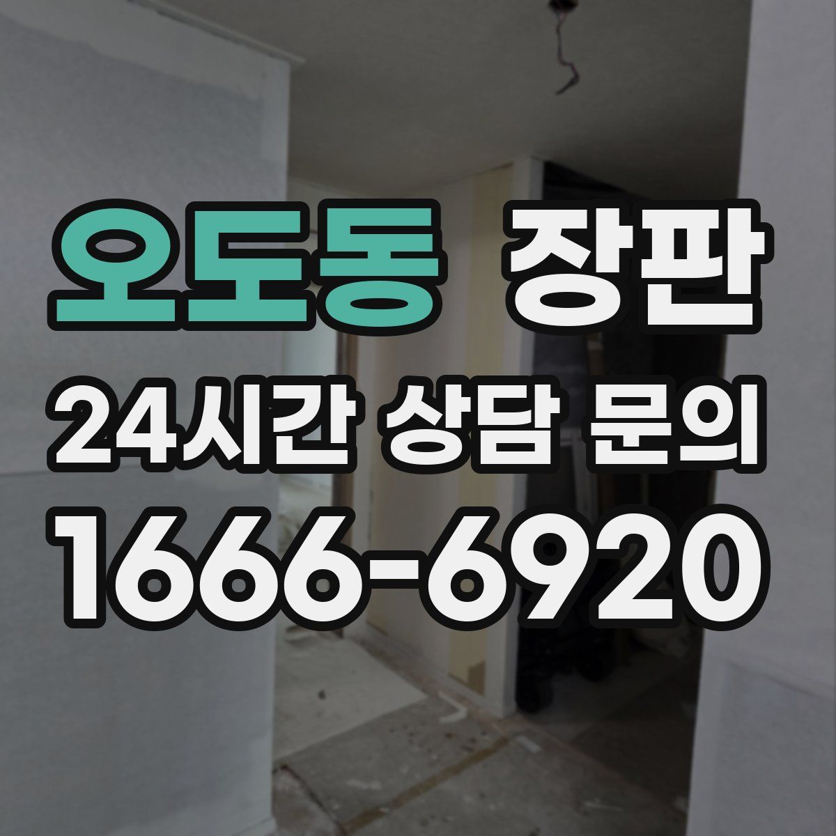 오도동 장판