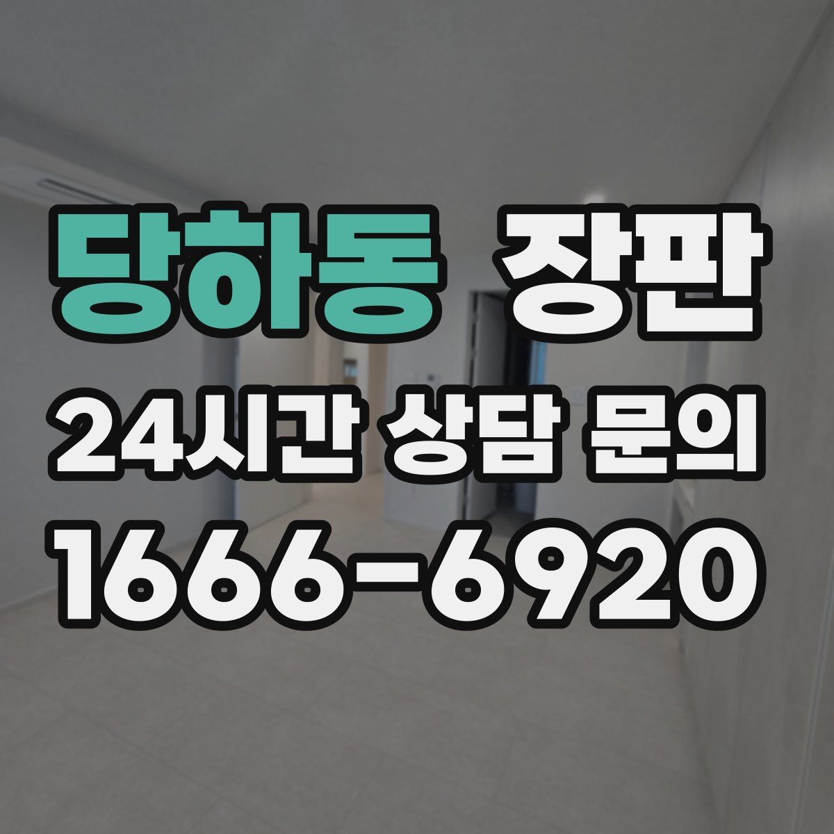 당하동 장판