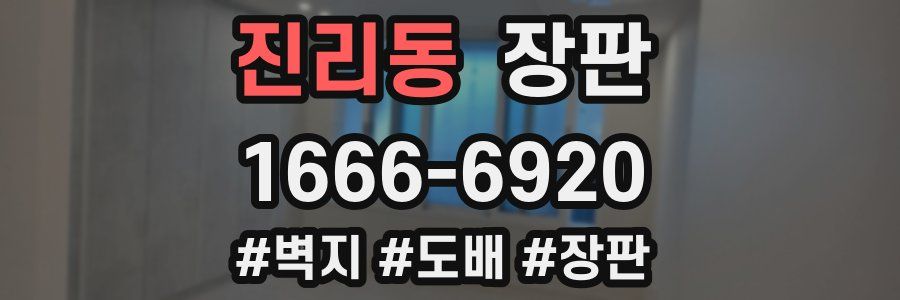 진리동 장판