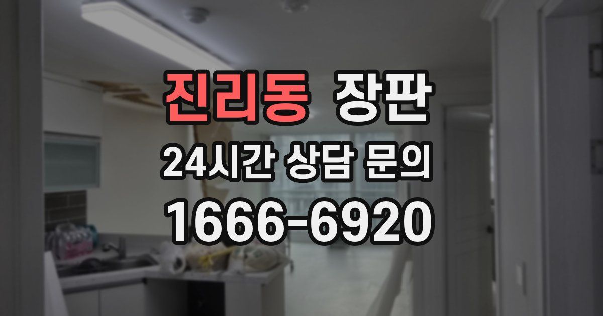 진리동 장판