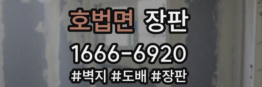 호법면 장판