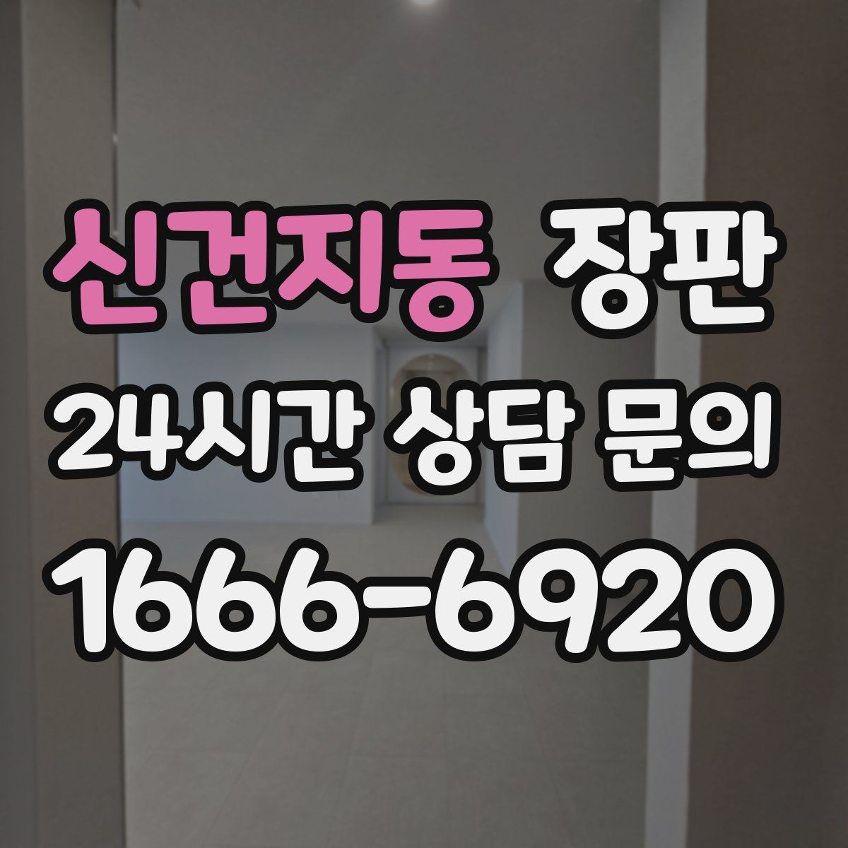 신건지동 장판