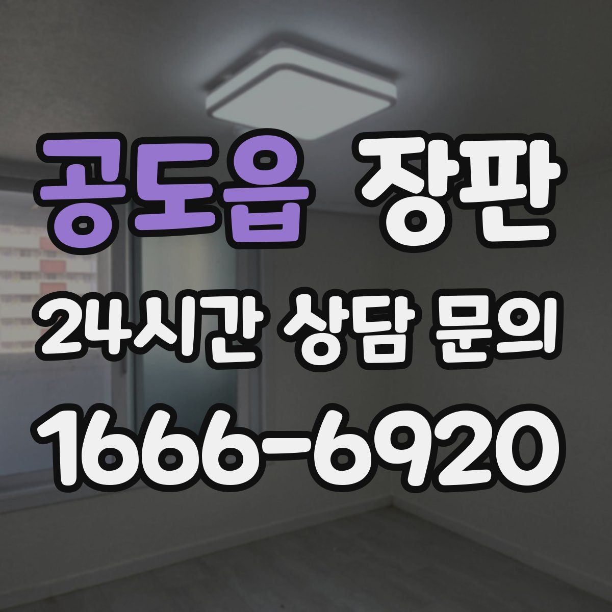 공도읍 장판