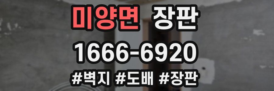 미양면 장판