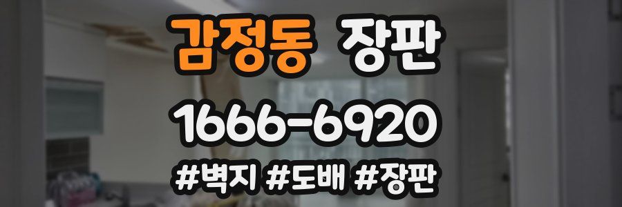 감정동 장판