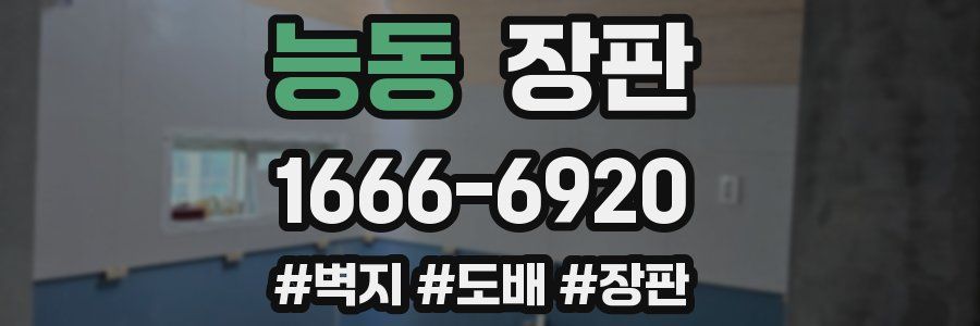 능동 장판