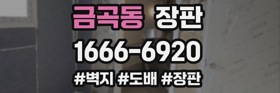 금곡동 장판
