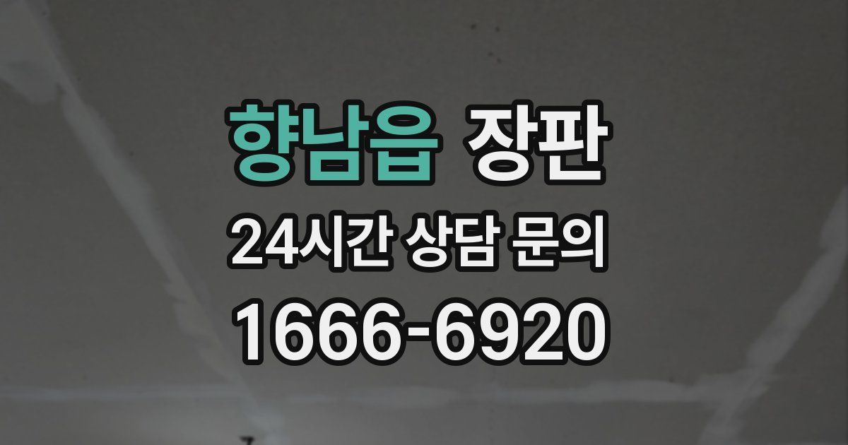 향남읍 장판