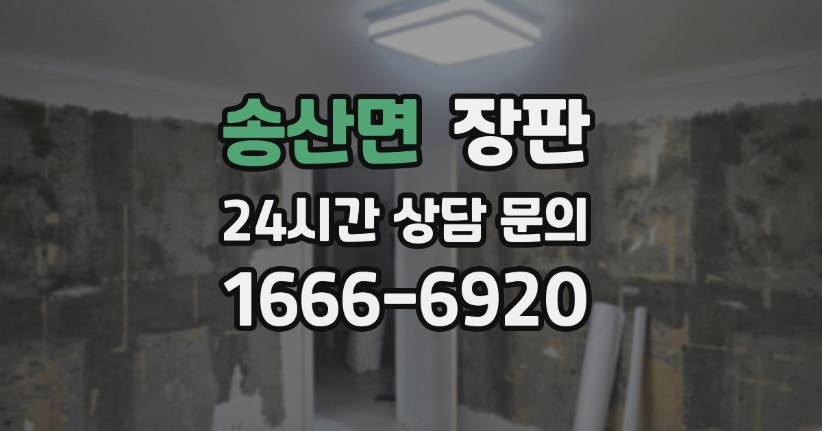 송산면 장판
