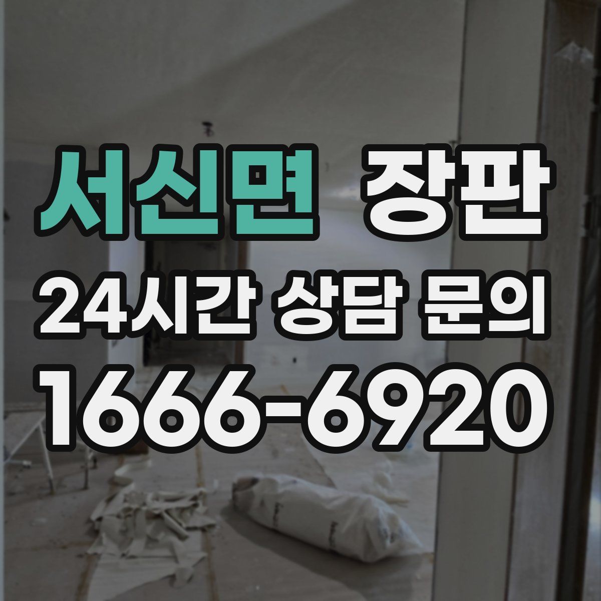 서신면 장판