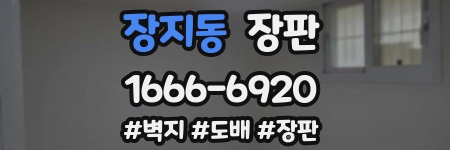 장지동 장판
