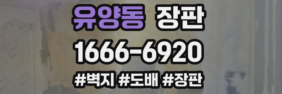 유양동 장판