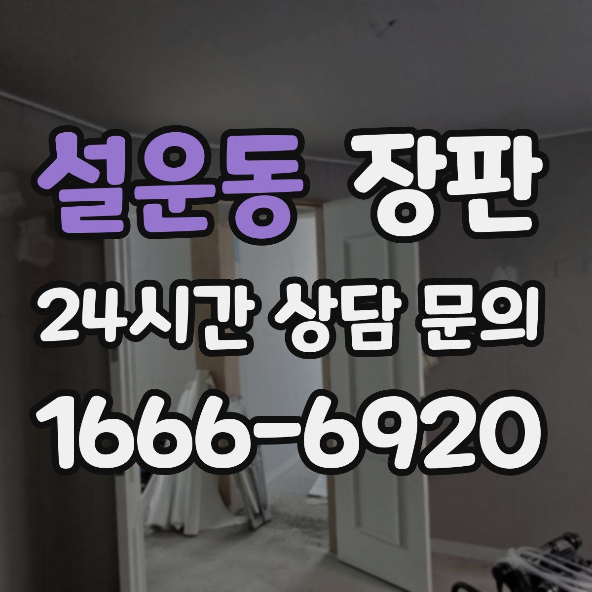 설운동 장판